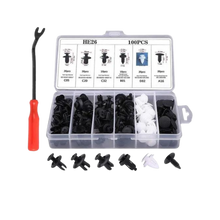 Carica l'immagine nel visualizzatore di Gallery, Set di clip per pannello porta auto -Set 100 pezzi con utensile - Ozerty
