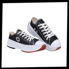Carica l'immagine nel visualizzatore di Gallery, Sneaker in tela antiscivolo comodamente rialzata - Ozerty
