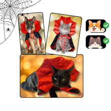 Carica l'immagine nel visualizzatore di Gallery, Costume di Halloween per animali domestici da Dracula - Ozerty
