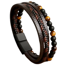 Carica l&#39;immagine nel visualizzatore di Gallery, Bracciale umanico disintossicante -Caffè - Ozerty
