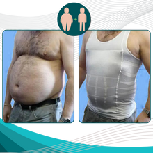 Carica l&#39;immagine nel visualizzatore di Gallery, Body Shaper dimagrante discreto da uomo - Ozerty
