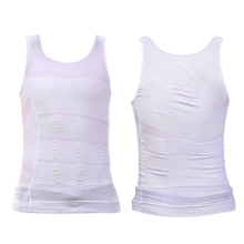 Carica l&#39;immagine nel visualizzatore di Gallery, Body Shaper dimagrante discreto da uomo -Bianco/SBianco/MBianco/LBianco/XLBianco/XXL - Ozerty

