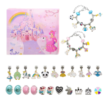 Carica l&#39;immagine nel visualizzatore di Gallery, Calendario dell&#39;Avvento 24 Giorni con Gioielli Fai-da-Te -Castello - Ozerty
