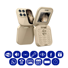 Carica l'immagine nel visualizzatore di Gallery, Telefono cellulare pieghevole Dual Sim piccolo  - Ozerty

