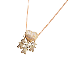 Carica l'immagine nel visualizzatore di Gallery, Elegante collana con charm per la mamma
