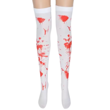 Carica l&#39;immagine nel visualizzatore di Gallery, Calze Compressori con Design Festivi per Halloween -Notte cremisi - Ozerty
