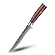 Carica l'immagine nel visualizzatore di Gallery, Coltelli giapponesi della serie Terra di fuoco -Honesuki - Coltello per disossare 15 cm - Ozerty
