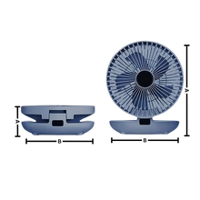 Carica l'immagine nel visualizzatore di Gallery, Ventilatore portatile con flusso d'aria delicato - Ozerty
