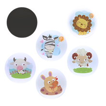 Carica l&#39;immagine nel visualizzatore di Gallery, Adesivi per l&#39;Educazione al Vasino Attivati dal Calore -Zoo - Ozerty
