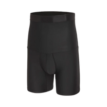 Carica l'immagine nel visualizzatore di Gallery, Pantaloncino snellente a vita alta senza cuciture -Nero/MNero/LNero/XLNero/XXL - Ozerty
