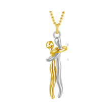 Carica l'immagine nel visualizzatore di Gallery, Collana per coppia Abbraccio d'Amore -Oro - Ozerty
