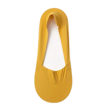 Carica l&#39;immagine nel visualizzatore di Gallery, Calze antiscivolo invisibili -Giallo scuro - Ozerty
