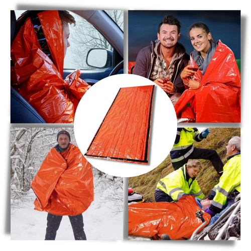 Borsa di sopravvivenza di emergenza in mylar - Ozerty