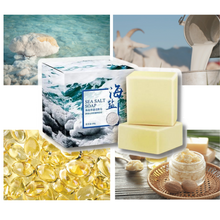 Carica l'immagine nel visualizzatore di Gallery, Sapone antiacne naturale al sale marino - Ozerty
