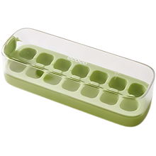 Carica l'immagine nel visualizzatore di Gallery, Vassoi per cubetti di ghiaccio in silicone antiaderente -Verde/14 griglie - Ozerty

