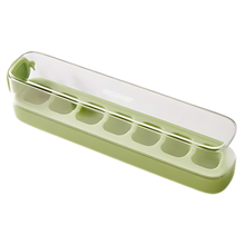 Carica l'immagine nel visualizzatore di Gallery, Vassoi per cubetti di ghiaccio in silicone antiaderente -Verde/7 griglie - Ozerty
