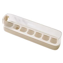 Carica l'immagine nel visualizzatore di Gallery, Vassoi per cubetti di ghiaccio in silicone antiaderente -Bianco/7 griglie - Ozerty
