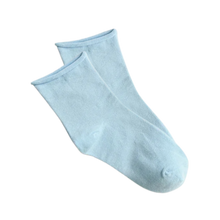 Carica l&#39;immagine nel visualizzatore di Gallery, Calze a quarti senza cuciture non costrittive -Azzurro/EU35-39 - Ozerty

