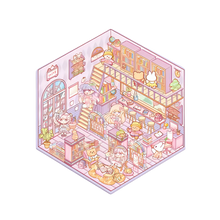 Carica l&#39;immagine nel visualizzatore di Gallery, Adesivi Racconti Pastello per la Casa -Biblioteca - Ozerty
