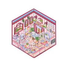 Carica l&#39;immagine nel visualizzatore di Gallery, Adesivi Racconti Pastello per la Casa -Sala da tè - Ozerty
