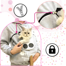 Carica l'immagine nel visualizzatore di Gallery, Felpa Trasportino per Animali Domestici - Ozerty
