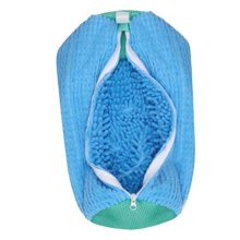 Carica l&#39;immagine nel visualizzatore di Gallery, Borsa per il Lavaggio delle Scarpe in Poliestere -Blu - Ozerty
