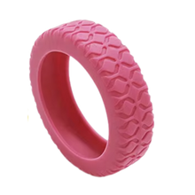Carica l'immagine nel visualizzatore di Gallery, Protezioni in Silicone per Rotelle di Valigia -Rosa - Ozerty
