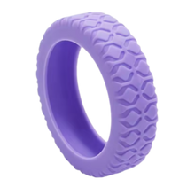 Carica l'immagine nel visualizzatore di Gallery, Protezioni in Silicone per Rotelle di Valigia -Viola - Ozerty
