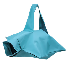 Carica l&#39;immagine nel visualizzatore di Gallery, Borsa da viaggio per gatti Viaggio Sereno -Blu - Ozerty
