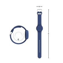 Carica l'immagine nel visualizzatore di Gallery, Orologio in Silicone per AirTag - Ozerty
