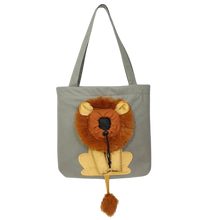 Carica l&#39;immagine nel visualizzatore di Gallery, Borsa Traspirante per Gatti -Grigio - Ozerty
