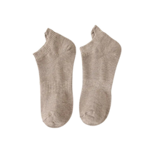 Carica l&#39;immagine nel visualizzatore di Gallery, Calzini alla caviglia Comfort Supremo Uomo -Kaki/EU38-45 - Ozerty
