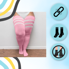 Carica l&#39;immagine nel visualizzatore di Gallery, Calze alte da donna con punta rinforzata - Ozerty
