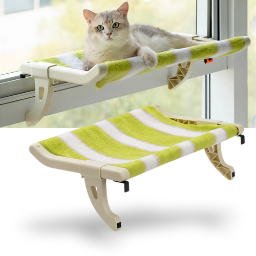 Amaca da Finestra per Gatti Installazione senza Attrezzi - Ozerty