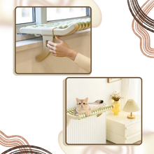 Carica l&#39;immagine nel visualizzatore di Gallery, Amaca da Finestra per Gatti Installazione senza Attrezzi - Ozerty
