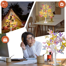 Carica l&#39;immagine nel visualizzatore di Gallery, Albero con Luci Pastello - Ozerty
