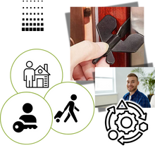 Carica l&#39;immagine nel visualizzatore di Gallery, Blocco Universale per Porte Senza Foratura - Ozerty
