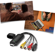 Carica l&#39;immagine nel visualizzatore di Gallery, Adattatore di cattura USB 2.0 Video TV DVD VHS DVR - Ozerty

