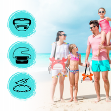 Carica l&#39;immagine nel visualizzatore di Gallery, Borsa da spiaggia impermeabile per bambini a forma di granchio - Ozerty
