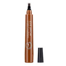 Carica l'immagine nel visualizzatore di Gallery, Matita liquida per sopracciglia con formula waterproof -Marrone chiaro - Ozerty
