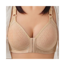 Carica l'immagine nel visualizzatore di Gallery, Reggiseno push up senza fili per taglie forti -Cotone piqué Pelle  - Ozerty
