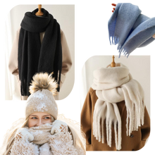 Carica l'immagine nel visualizzatore di Gallery, Sciarpa da donna Cozy Elegance - Ozerty
