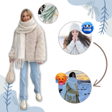 Carica l'immagine nel visualizzatore di Gallery, Sciarpa da donna Cozy Elegance - Ozerty
