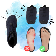 Carica l'immagine nel visualizzatore di Gallery, Scarpe da trekking impermeabili a tacco zero - Ozerty
